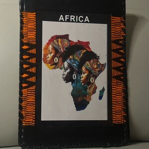 Colorful Africa Art Notebook